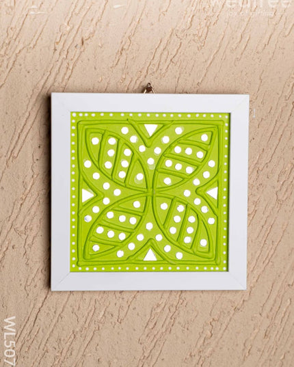 Lippan Art: Rangoli Frame - 7x7 inch - WL5070 Lippan Art