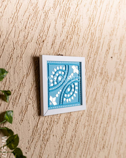 Lippan Art: Rangoli Frame - 7x7 inch - WL5071 Lippan Art