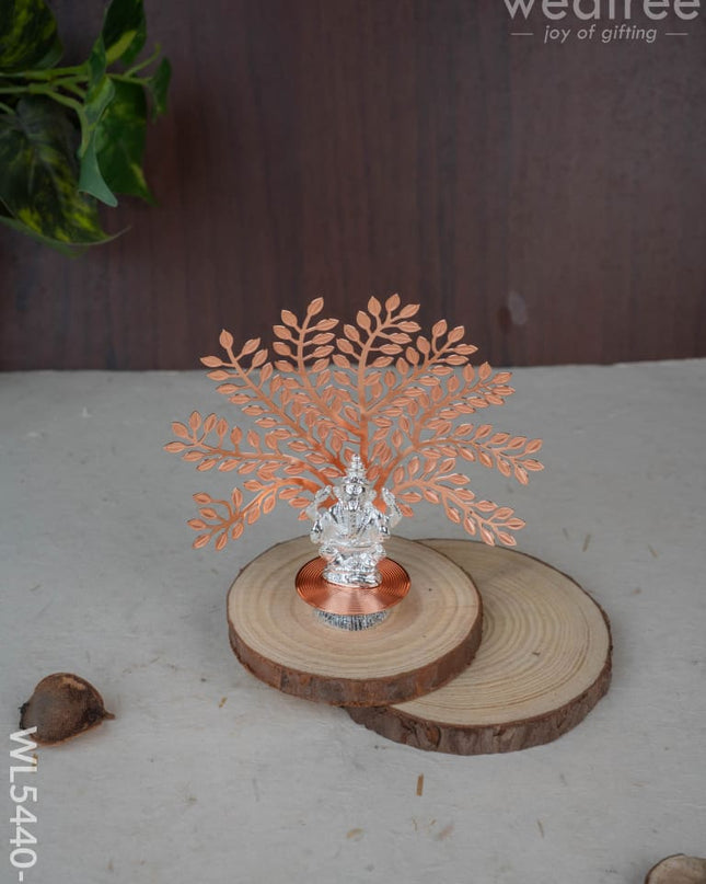 Lord Ganesha Idol with Tree of Prosperity - Copper - WL5440-1 - EPNS Gifts
