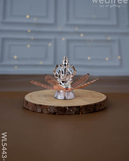 Lord Ganesha on Contemporary Floral Base - WL5443-1 - EPNS Gifts