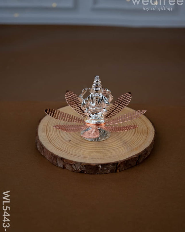 Lord Ganesha on Contemporary Floral Base - WL5443-1 - EPNS Gifts