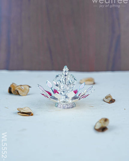Lord Ganesha on Designer Base - Pink - WL5552-1 - EPNS Gifts