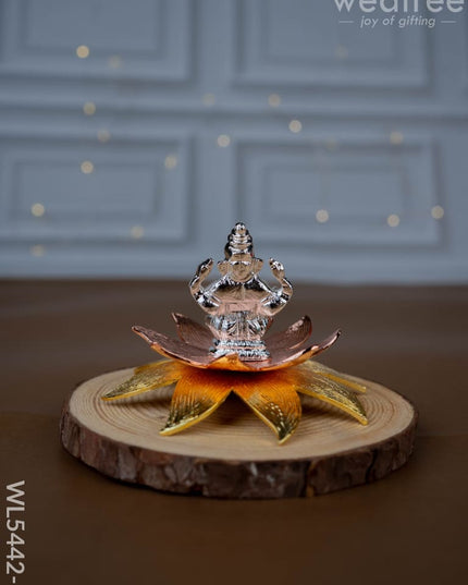 Lord Ganesha on Designer Lotus - WL5442-1 - EPNS Gifts