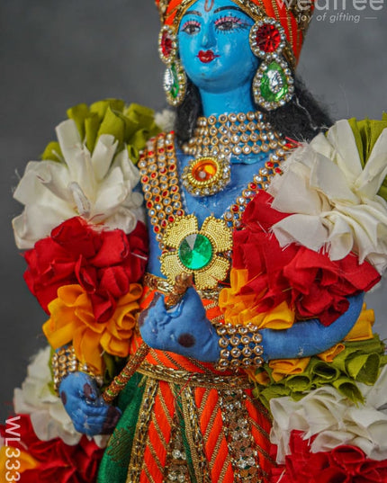 Lord Krishna Doll - 12 Inch Wl3334 Dolls