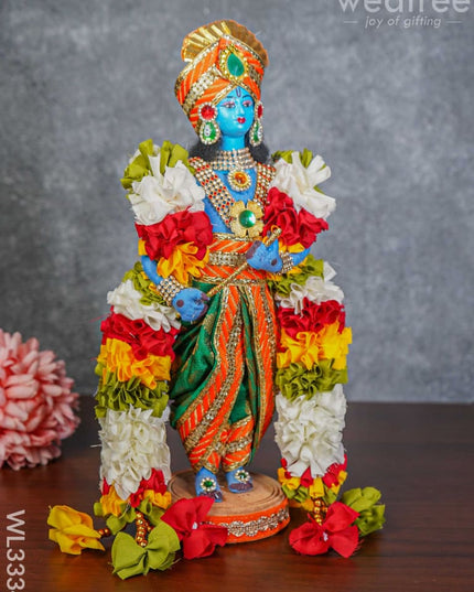Lord Krishna Doll - 12 Inch Wl3334 Dolls