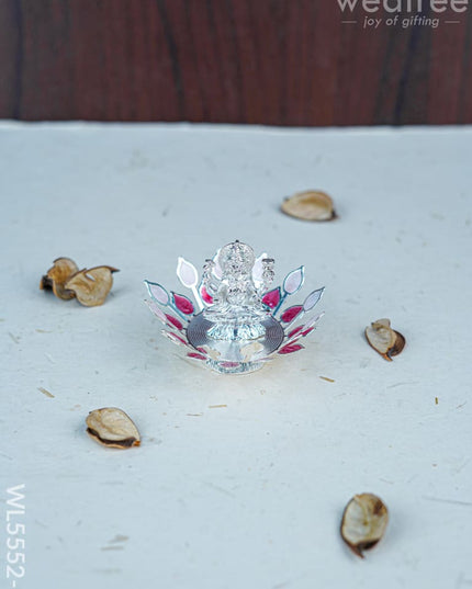 Lord Lakshmi on Designer Base - Pink - WL5552-2 - EPNS Gifts