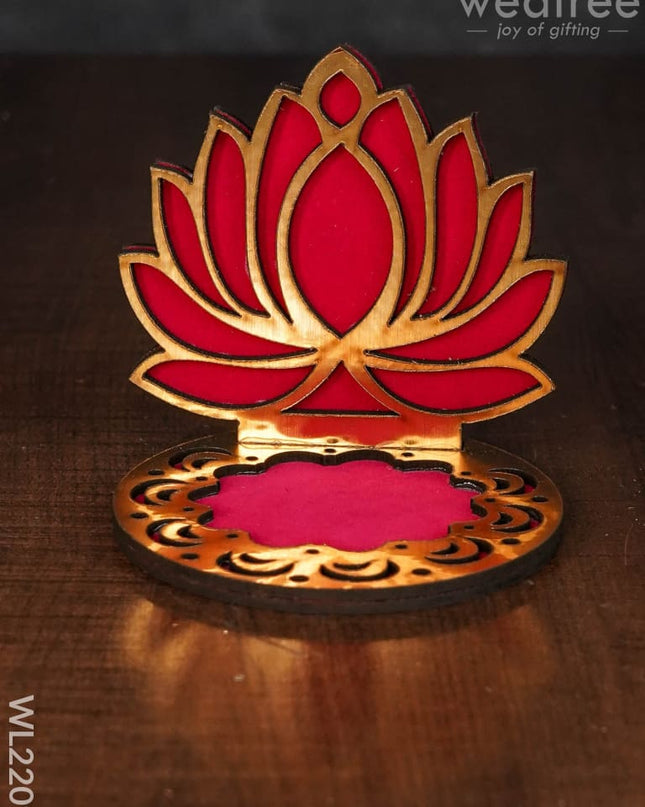 Lotus Diya/Candle Stand - Wl2209 Candles