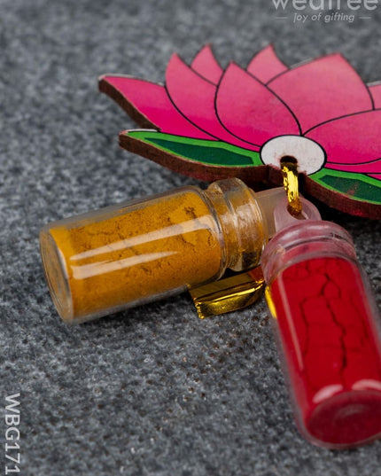 Lotus Haldi Kumkum Set - WBG1713 - Add-ons
