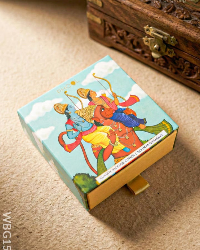 Luxury Incense Cones - Soumya Chandan - WBG1513 - Eco-Friendly RG