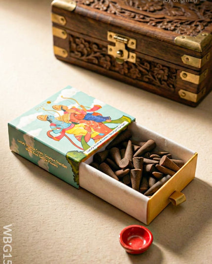 Luxury Incense Cones - Soumya Chandan - WBG1513 - Eco-Friendly RG
