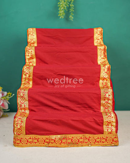 Magnetic 5 Step Golu Padi With Cover - Brown Wl4442 / Diya