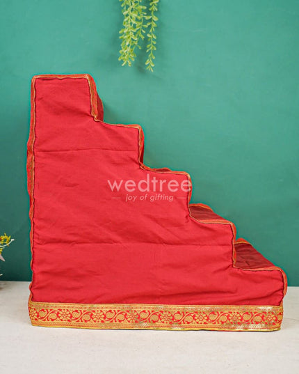 Magnetic 5 Step Golu Padi With Cover - Brown Wl4442 / Diya