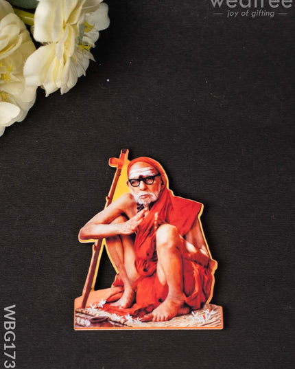 Mahaperiyava Fridge Magnet - WBG1736 - Fridge Magnet RG