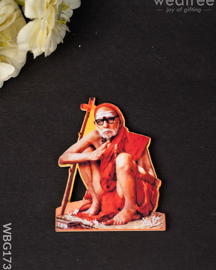Mahaperiyava Fridge Magnet - WBG1736 - Fridge Magnet RG