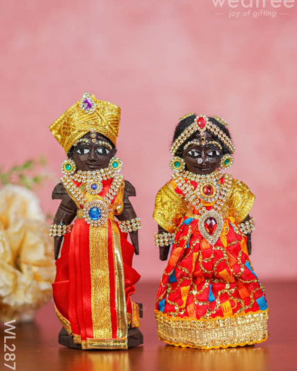 Marapachi Doll - Iyer Style 7 Inch Wl2877 Wedding Essentials