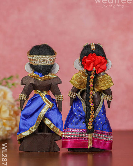 Marapachi Doll - Iyer Style 7 Inch Wl2877 Wedding Essentials