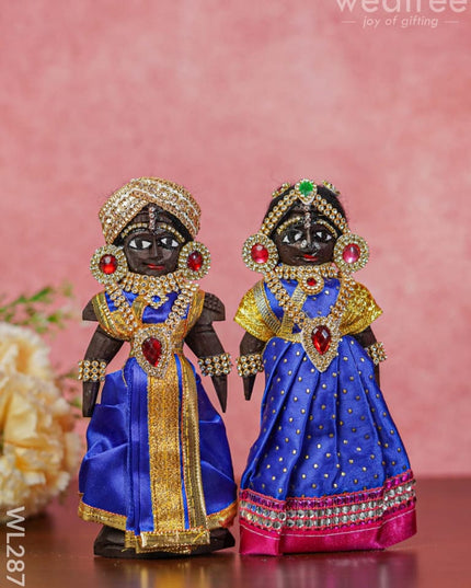 Marapachi Doll - Iyer Style 7 Inch Wl2877 Wedding Essentials