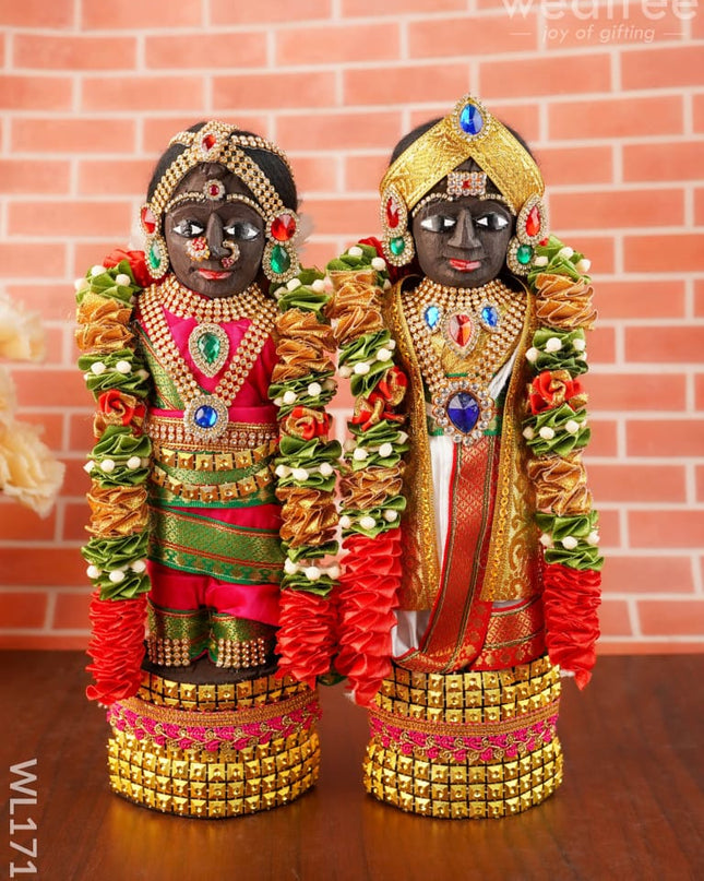 Marapachi Doll - Iyer Style - 13 inch - WL1713 - Dolls