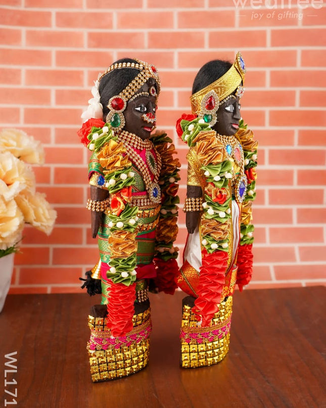 Marapachi Doll - Iyer Style - 13 inch - WL1713 - Dolls