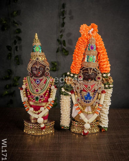 Marapachi Doll - Srinivasa Perumal And Padmavathi Wl1711 Wedding Essentials