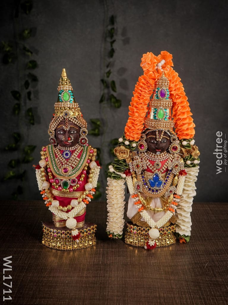 Marapachi Doll - Srinivasa Perumal And Padmavathi Wl1711 Wedding Essentials