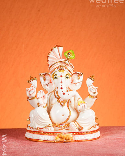 Polyresin Ganesha Idol - 16 inch - WL4947 Showpieces