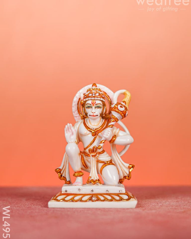 Polyresin Hanuman Idol - 6 inch - WL4956 Showpieces
