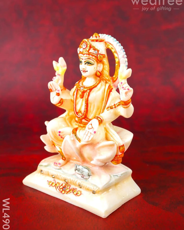 Marble Dust: Lakshmi Idol - 6 inch - WL4907 - Showpieces