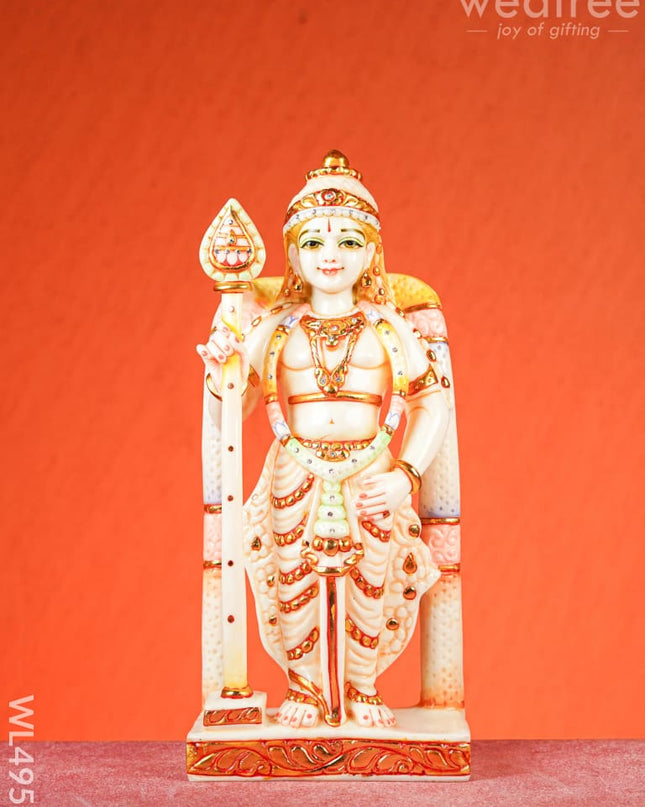 Polyresin Murugan Idol - 17 inch - WL4958 Showpieces
