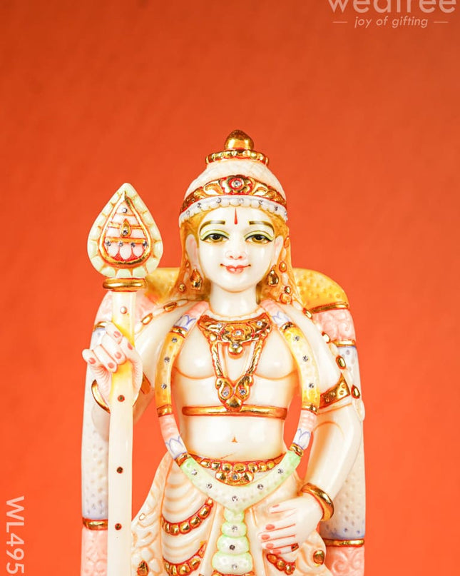 Polyresin Murugan Idol - 17 inch - WL4958 Showpieces