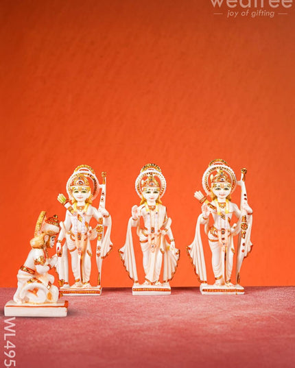 Polyresin Ram Darbar Idol - 8 inch - WL4954 Showpieces