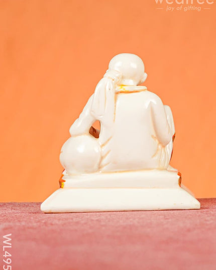 Polyresin Sai Baba Idol - 4 inch - WL4951 Showpieces
