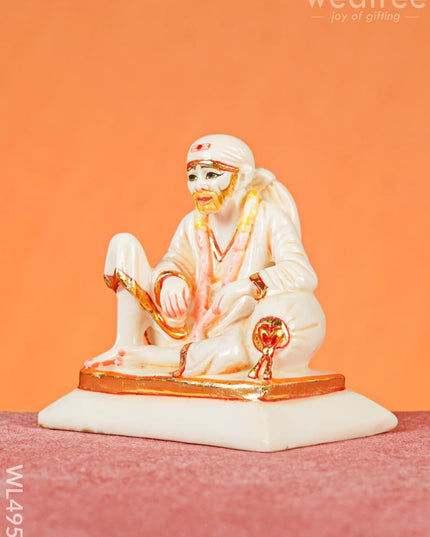 Polyresin Sai Baba Idol - 4 inch - WL4951 Showpieces