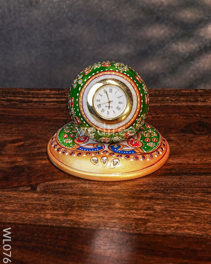 Marble Globe Clock - Wl0767 Premium Decor
