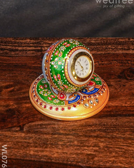 Marble Globe Clock - Wl0767 Premium Decor