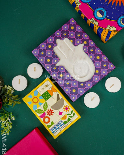 Marble Hamsa Gift Box - Wl4183