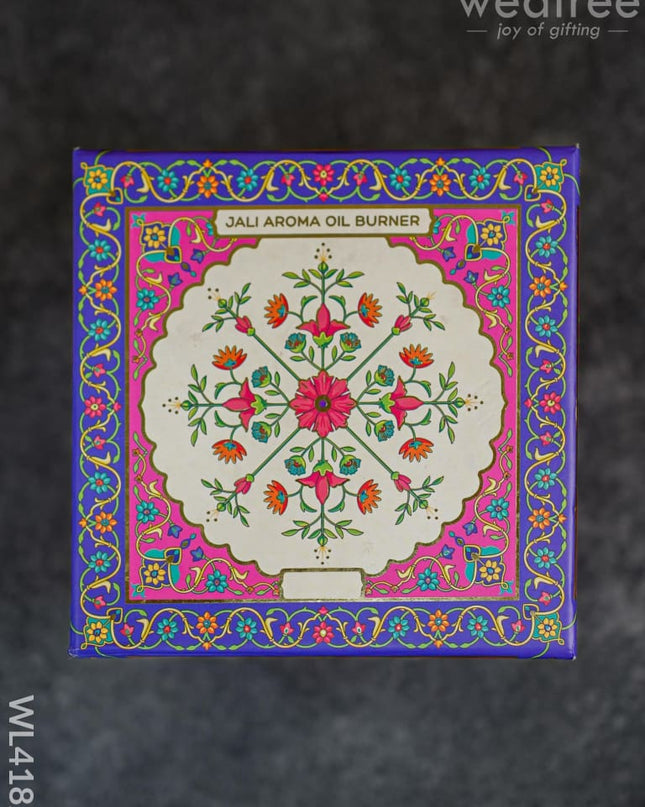 Marble Jali Aroma Oil Burner Box - Wl4182 Aromatics