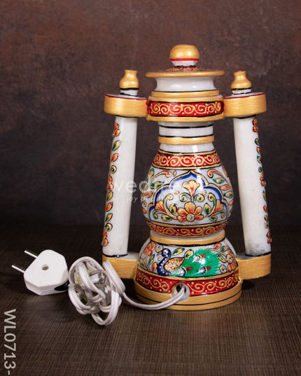 Marble Lantern 8 Inch - Wl0713 Decor