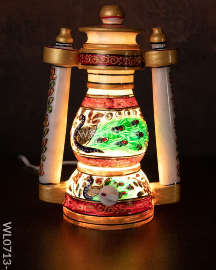 Marble Lantern 8 Inch - Wl0713 Decor