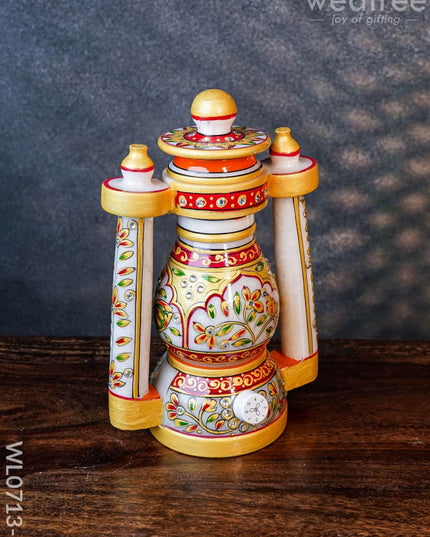 Marble Lantern 8 Inch - Wl0713 Decor
