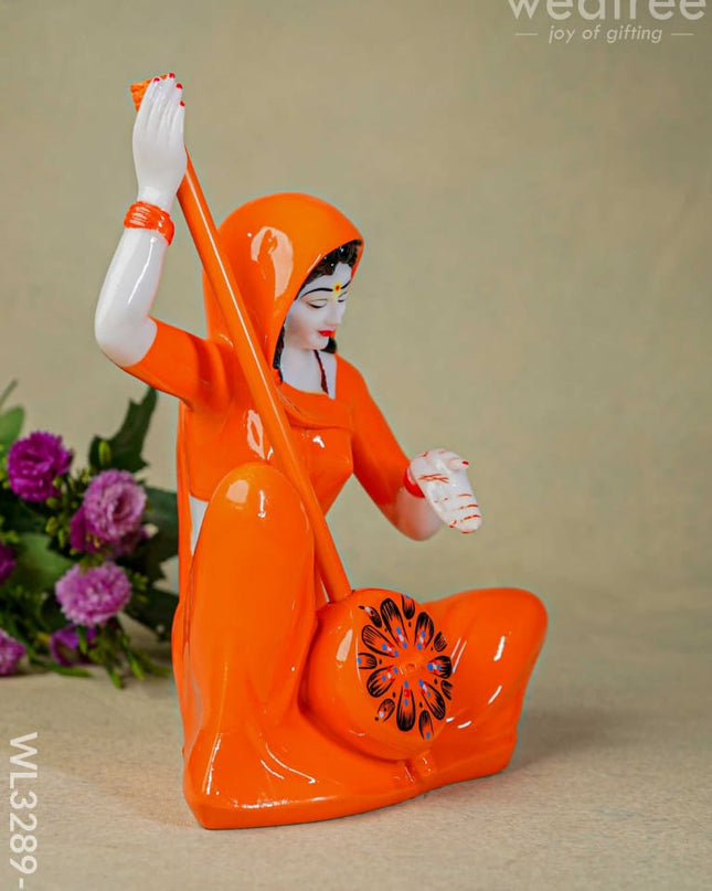 Marble Meera Idol - 10.5 Inch Wl3289-2 Showpieces