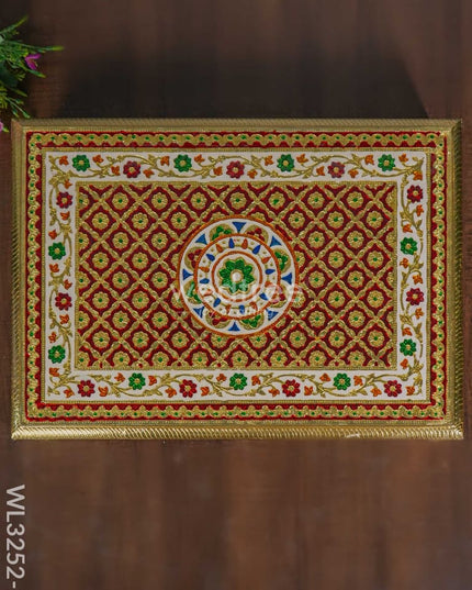 Meenakari Manai - 21X15 Wl3252-2 Others