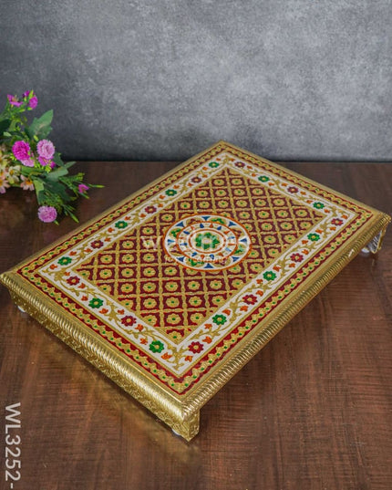 Meenakari Manai - 21X15 Wl3252-2 Others