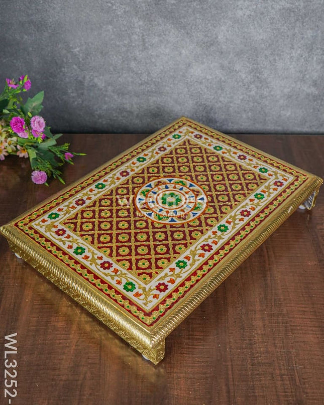 Meenakari Manai - 21X15 Wl3252-2 Others