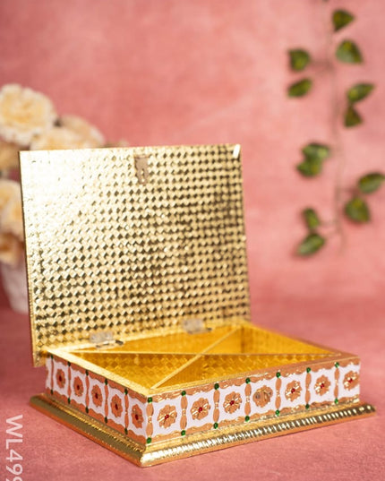 Meenakari Dry Fruit Box - WL4996 Dry Fruit Box