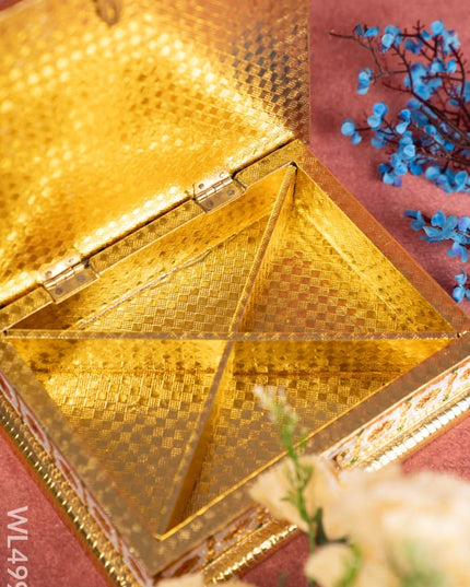 Meenakari Dry Fruit Box - WL4996 Dry Fruit Box