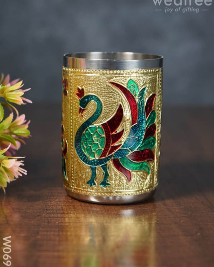 Meenakari Glass - W0693 Utensils
