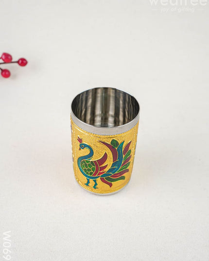 Meenakari Glass - W0693 - Utensils RG