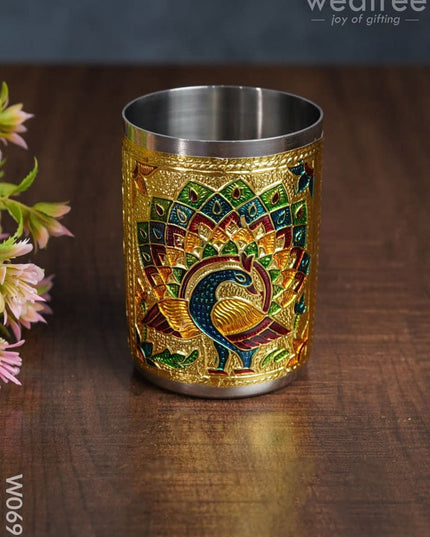 Meenakari Glass - W0693 Utensils
