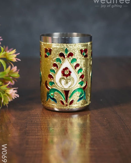 Meenakari Glass - W0693 Utensils